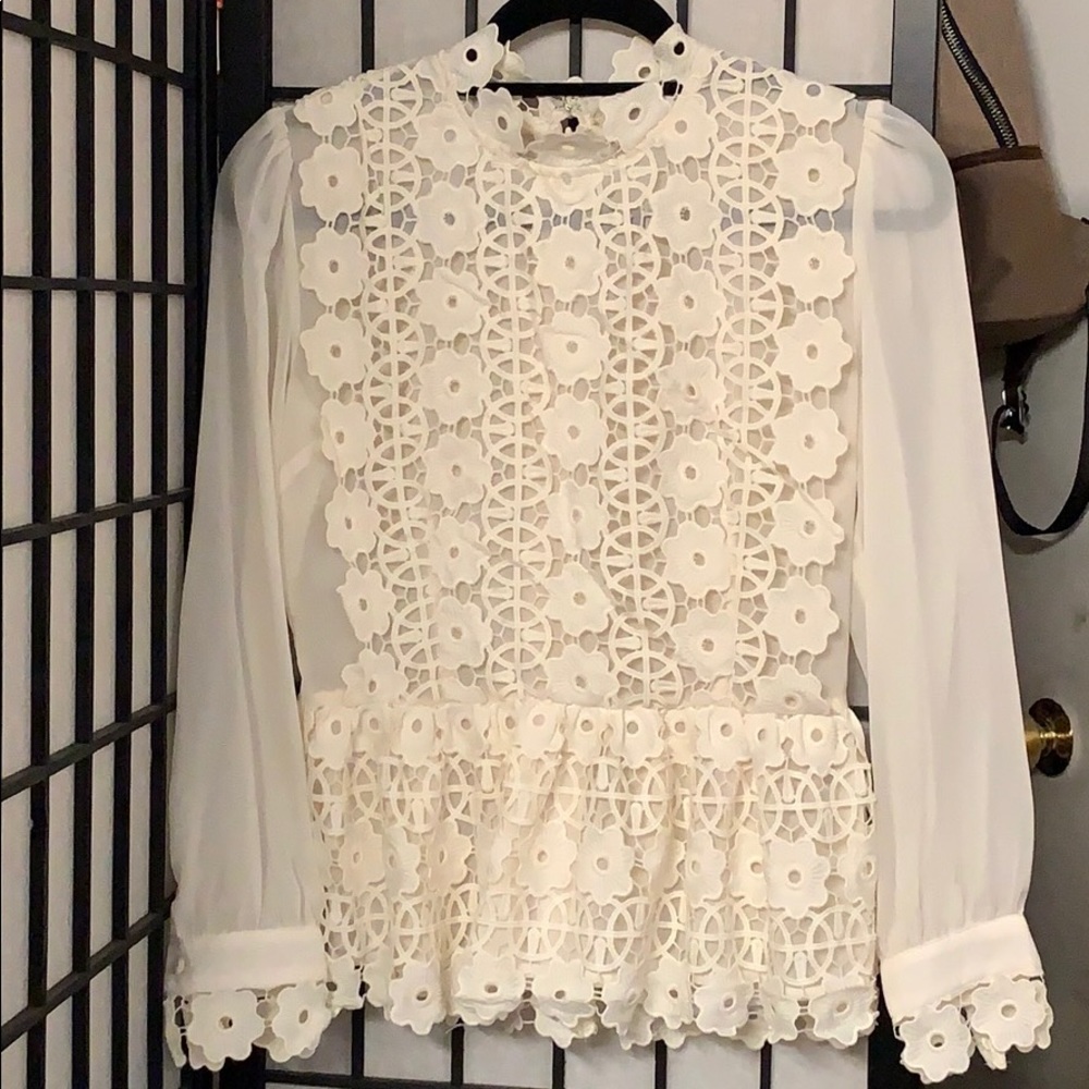 Lace blouse size S